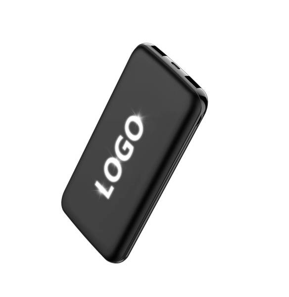 Внешний аккумулятор Kugo, 10000 mAh с подсветкой гравировки