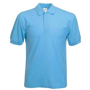 Поло "Mister Style" -170 г/м2, 100% хлопок, бирюзовый_S Поло "Mister Style" -170 г/м2, 100% хлопок, бирюзовый_S