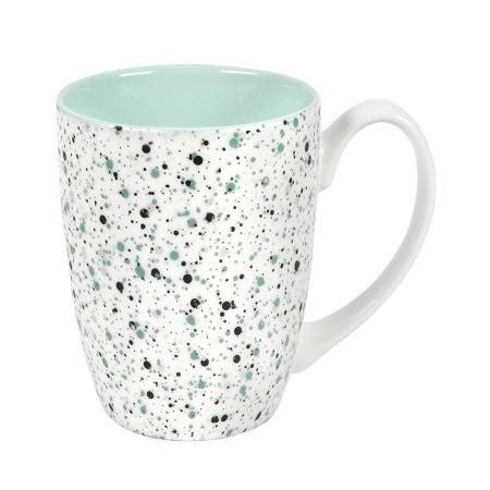 Кружка TERRAZZO, белый с розовым, 330мл