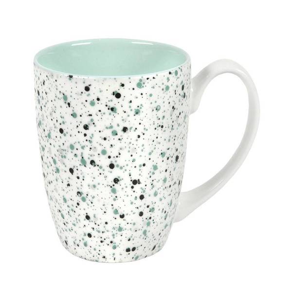 Кружка TERRAZZO, белый с розовым, 330мл