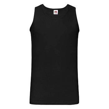 Майка мужская "Athletic Vest", черный_L, 100% х/б, 160 г/м2 Майка мужская "Athletic Vest", черный_L, 100% х/б, 160 г/м2