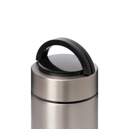 Термос для еды Bento, серебряный