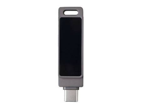 Флешка 32 ГБ USB Type-C и USB 3.0 с подсветкой лого «Спинлайт»