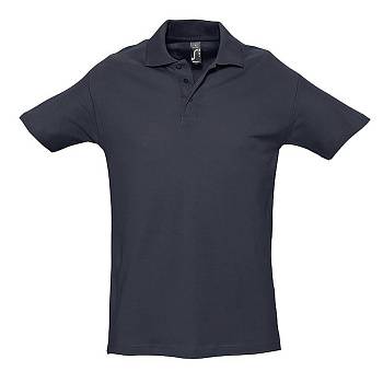 Рубашка поло мужская SPRING II,темно-синий,3XL,100% хлопок, 210/м2 Рубашка поло мужская SPRING II,темно-синий,3XL,100% хлопок, 210/м2