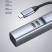 USB-хаб 7 в 1 USB-C - USB-A3.0 + 2хUSB-C + USB-C PD100Вт + HDMI + SD + microSD, серый, Deppa