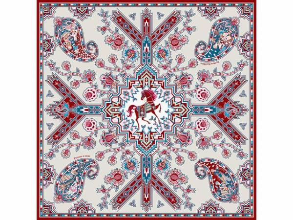 Платок «Кавказский скакун»