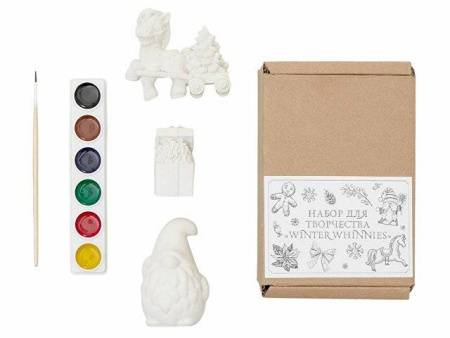 Набор для творчества из гипса «Winter Whinnies»