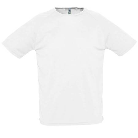 Футболка "Sporty", белый_XS, 100% п/э