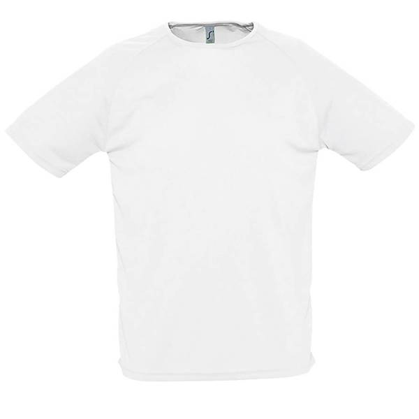 Футболка "Sporty", белый_XS, 100% п/э