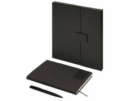 Подарочный набор "Bradburry &Co" с блокнотом А5 и ручкой, черный