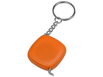 Брелок-рулетка 1м "Block", оранжевый Брелок-рулетка 1м "Block", оранжевый