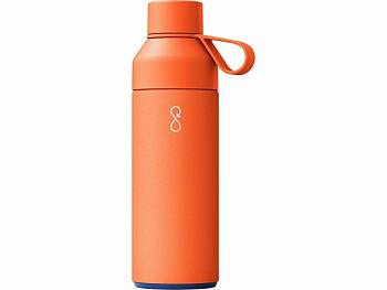Бутылка для воды Ocean Bottle объемом 500 мл с вакуумной изоляцией, оранжевый