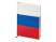 Ежедневник недатированный А5+ "Россия. Флаг"