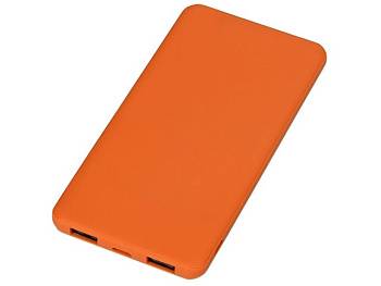 Портативное зарядное устройство «Reserve» с USB Type-C, 5000 mAh, оранжевый