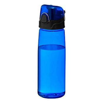 Бутылка для воды FLASK, 800 мл, 25,2х7,7см, синий, пластик Бутылка для воды FLASK, 800 мл, 25,2х7,7см, синий, пластик