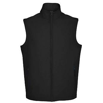 Жилет софтшелл "Race BW Men", черный_ 3XL, 96% п/э, 4% эластан, 280 г/м2 Жилет софтшелл "Race BW Men", черный_ 3XL, 96% п/э, 4% эластан, 280 г/м2