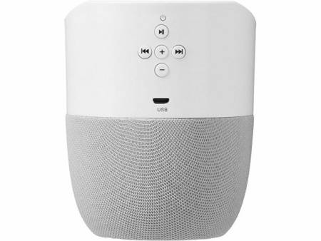 Портативная колонка с беспроводной зарядкой "Shuttle", 5 Вт, белый