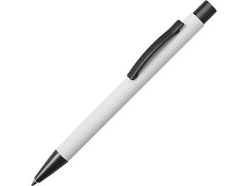Ручка металлическая soft touch шариковая «Tender», белый/серый Ручка металлическая soft touch шариковая «Tender», белый/серый