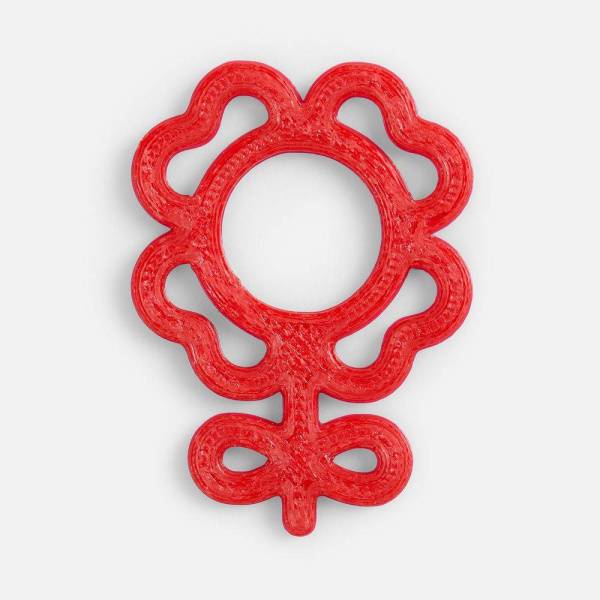 Подвеска Flora, 3D-печать на заказ, тюльпан