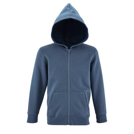 Толстовка детская STONE KIDS, серый меланж,6 лет, 50% хлопок, 50% полиэстер