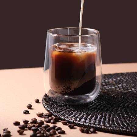 Стакан стеклянный с двойными стенками, Lungo, 300 ml