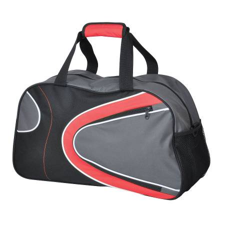 Сумка для спорта и отдыха "Fitness & Wellness", зеленый, 50х28х20 см, полиэстер