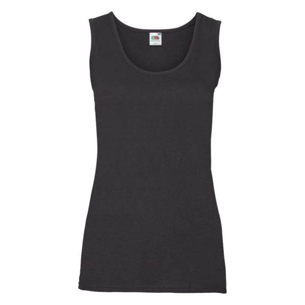 Майка женская "Lady-Fit Valueweight Vest", белый,XS, 97% хлопок,3%полиэстер