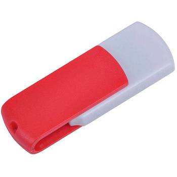 USB flash-карта "Easy" (8Гб),белая с красным, 5,7х1,9х1см,пластик USB flash-карта "Easy" (8Гб),белая с красным, 5,7х1,9х1см,пластик
