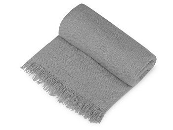 Плед акриловый Mohair, серый Плед акриловый Mohair, серый