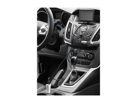 Адаптер автомобильный "Split", белый