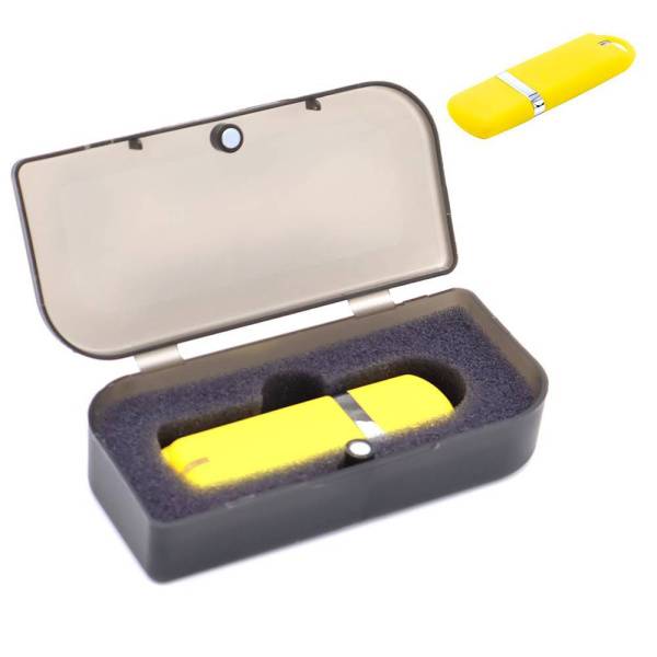 Флешка Shape с покрытием Софт Тач в футляре