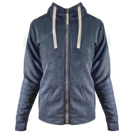 Толстовка женская "CIPRO Lady", серый меланж, S, 65% полиэстер, 35% хлопок