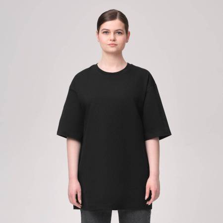 Футболка оверсайз RUST,  черный
