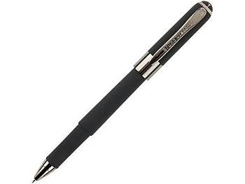 Ручка пластиковая шариковая «Monaco», 0,5мм, синие чернила, черный/вороненая сталь