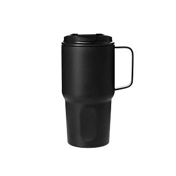 Термокружка вакуумная Aventura, черная