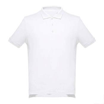Рубашка-поло мужская ADAM, белый, 3XL, 100% хлопок, плотность 195 г/м2 Рубашка-поло мужская ADAM, белый, 3XL, 100% хлопок, плотность 195 г/м2