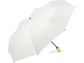 Зонт складной 5429 ÖkoBrella из бамбука, полуавтомат,белый Зонт складной 5429 ÖkoBrella из бамбука, полуавтомат,белый