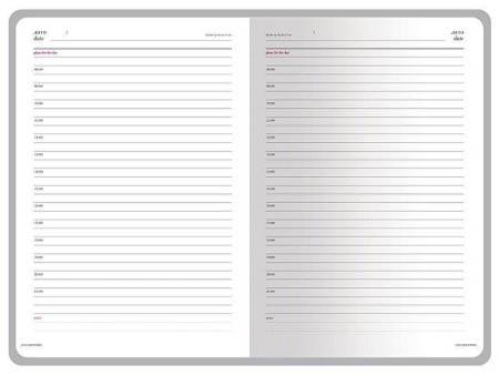 Ежедневник недатированный А5+ "Россия. Флаг"