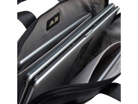 Сумка для ноутбука 15.6" из кожзама 8930, черный
