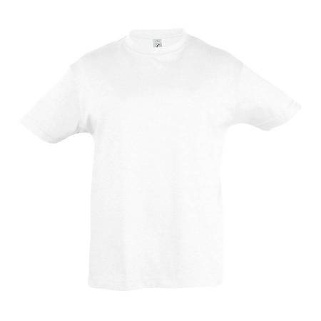 Футболка REGENT KIDS, белый, 6  лет, 100% хлопок