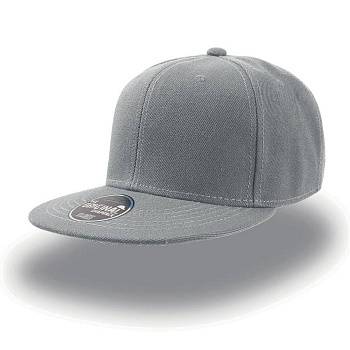Бейсболка "SNAP BACK", 6 клиньев, пластик. застежка, серый, 100% п/э,100% х/б, 400 гр/м2 Бейсболка "SNAP BACK", 6 клиньев, пластик. застежка, серый, 100% п/э,100% х/б, 400 гр/м2