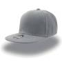 Бейсболка "SNAP BACK", 6 клиньев, пластик.застежка, белый, 100% п/э,100% х/б
