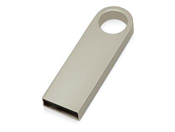 USB 2.0-флешка на 64 Гб с мини чипом и круглым отверстием, серебристый USB 2.0-флешка на 64 Гб с мини чипом и круглым отверстием, серебристый