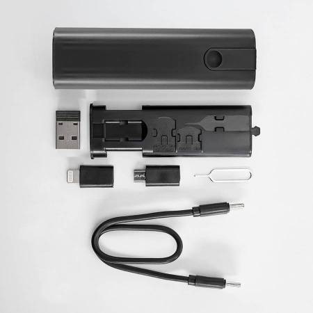 Комплект аксессуаров SMARTKIT для мобильного телефона, пластик, черный