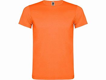 Футболка "Akita" мужская, неоновый оранжевый