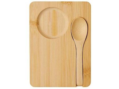 Кружка с двойными стенками на подставке с ложкой "Teatrio"