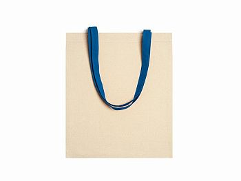 Сумка NIZA из 100% хлопка, бежевый/королевский синий Сумка NIZA из 100% хлопка, бежевый/королевский синий