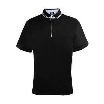 Рубашка поло мужская RODI MAN, черный, 3XL, 100% хлопок, 180 г/м2 Рубашка поло мужская RODI MAN, черный, 3XL, 100% хлопок, 180 г/м2