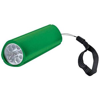 Фонарь треугольный (9 LED), зеленый, 9,7х3 см, металл, лазерная гравировка Фонарь треугольный (9 LED), зеленый, 9,7х3 см, металл, лазерная гравировка