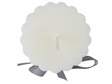 Набор свечей с гранями "Vela", темно-серый, белый